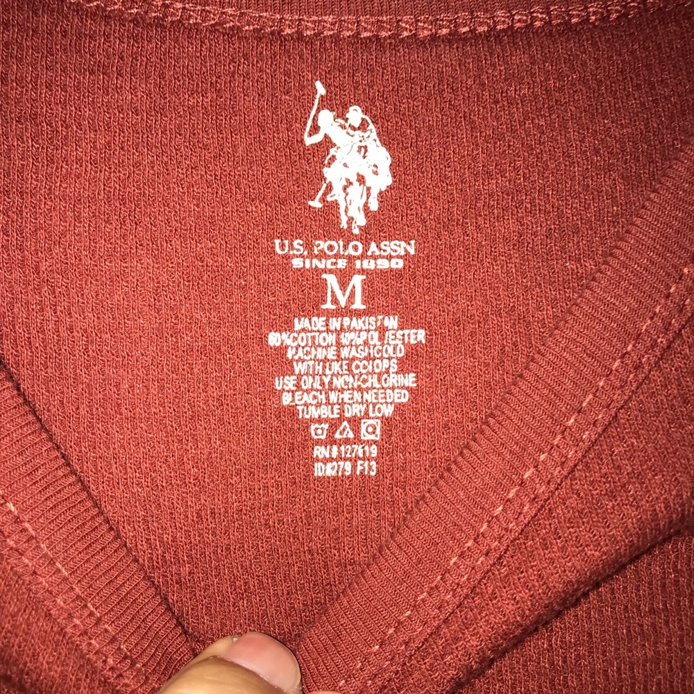 EUC US Polo Association Long Sleeve Tee Size M. - Picture 3 of 3